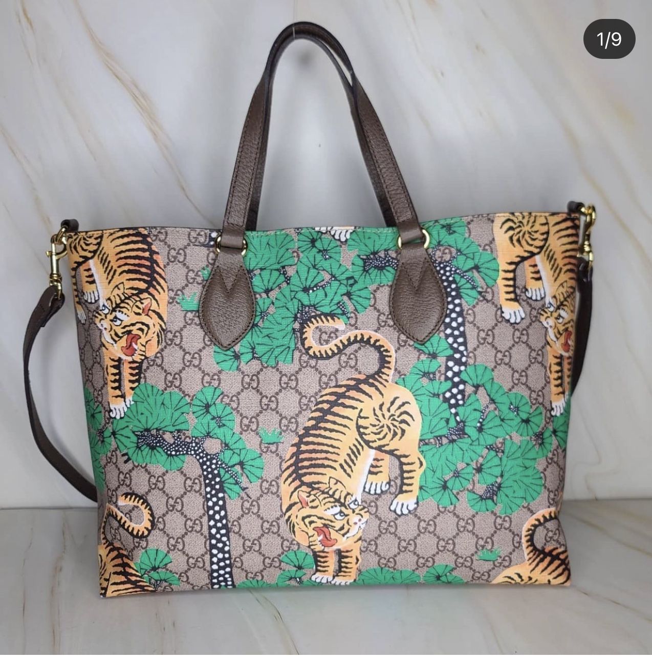 Gucci Handle Crossbody Bag