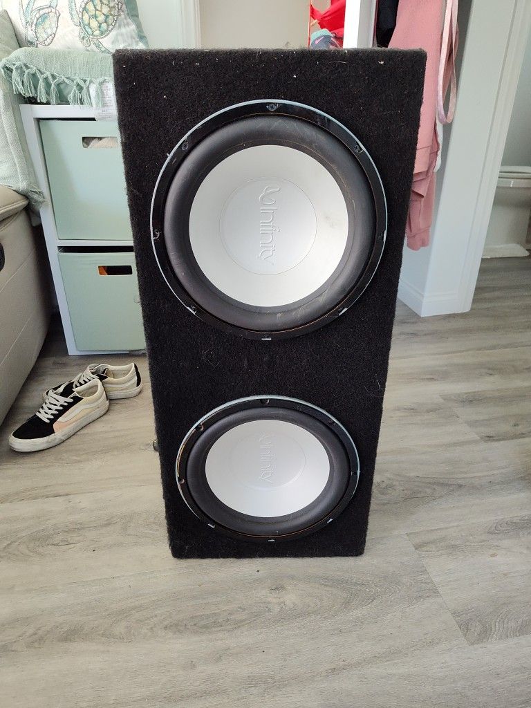 12in Infinity KAPPA Perfect And Soundstream AMP