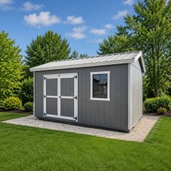 🏡 This lovely 10′ × 16′ CABIN is available now at Shed Gal!