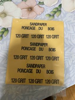 8 sandpapers