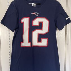 NFL Patriots T-shirt Adult Size S
