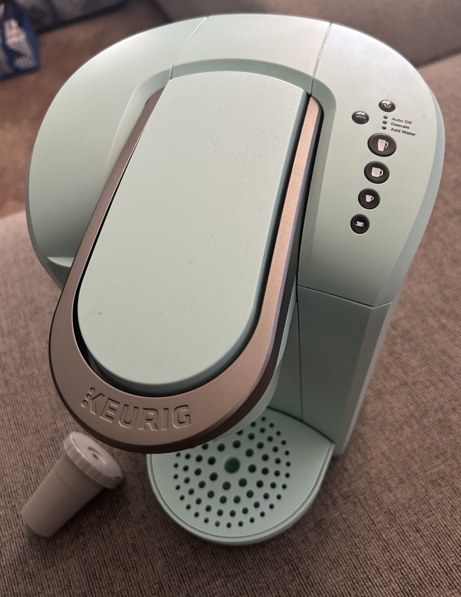 Seafoam Green Single Cup Keurig Coffee/Tea Maker