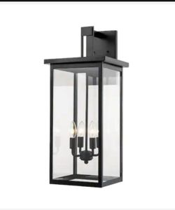 Millennium 27in Outdoor wall mount light Black