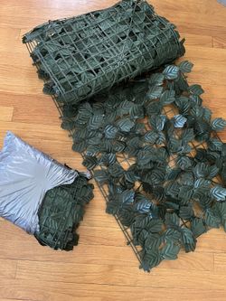NEW Artificial Faux Ivy Leaf Decorative Fence Screen Faux Leaves Fence Cover Wall MAKE AN OFFER
