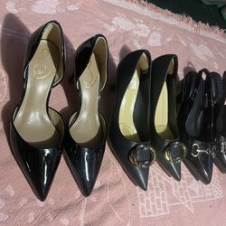 Sizes 39 . Size 8     8/5  Black Charol N Regilar Black 