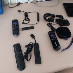 Roku Streaming Or Amazon Fire Streaming With Remote $15 Each