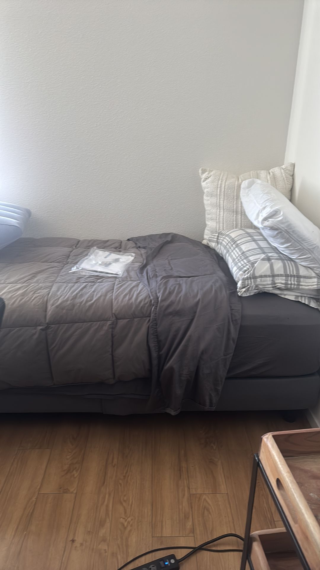 Barely used hospital bed w/ massager & adjustable mattress