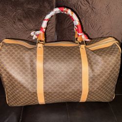 Celine Triomphe vintage leather 48h bag  SL