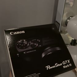 Cannon powershot g7x mark 3