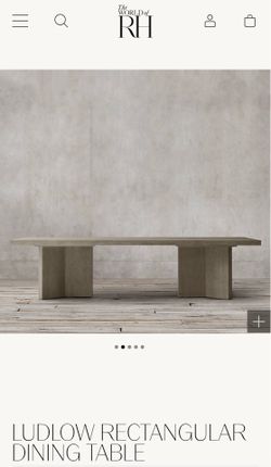 Restoration hardware Dining Table