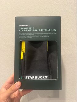 Starbucks tumbler tote