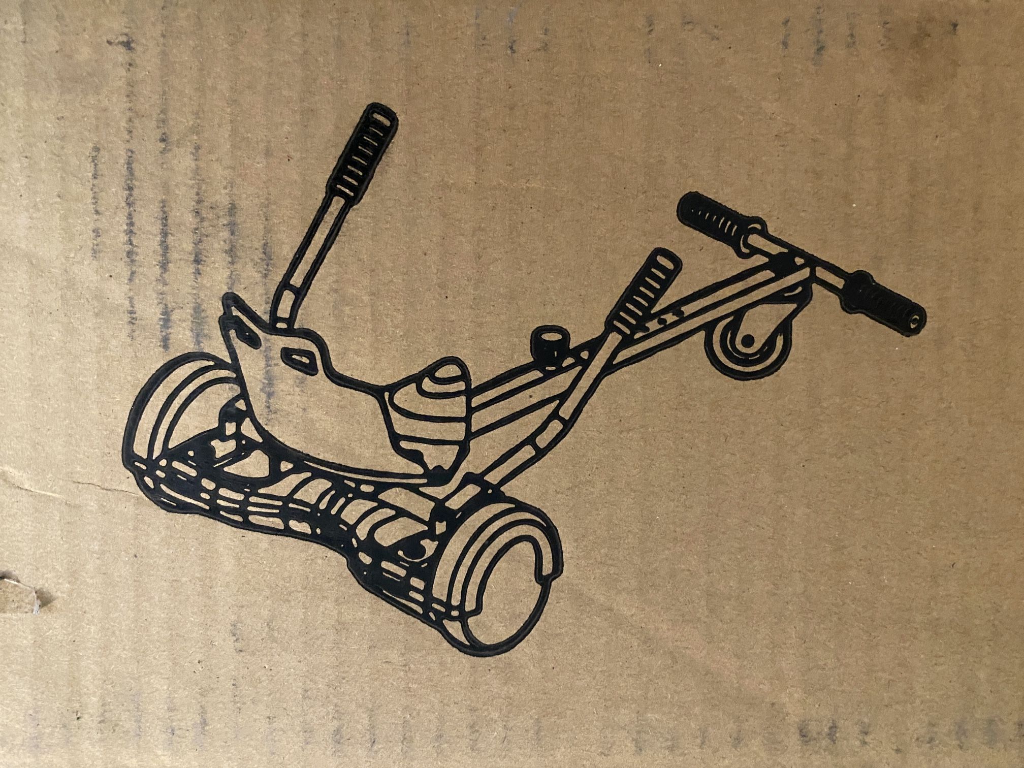 Nicooth Hover cart - Hoverboard Seat Attachment.