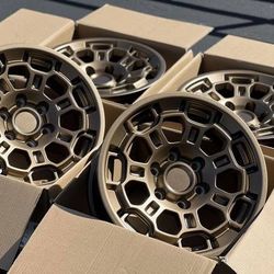 NEW 18” Wheels 6x139.7 Rims and Tires 5x150 Toyota Tundra Sequoia TRD PRO 4runner Tacoma Tundra Sequoia FJ Lexus GX460 Chevy Tahoe Silverado GMC Yukon