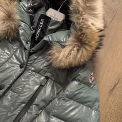 Moncler Fur Hood Jacket.