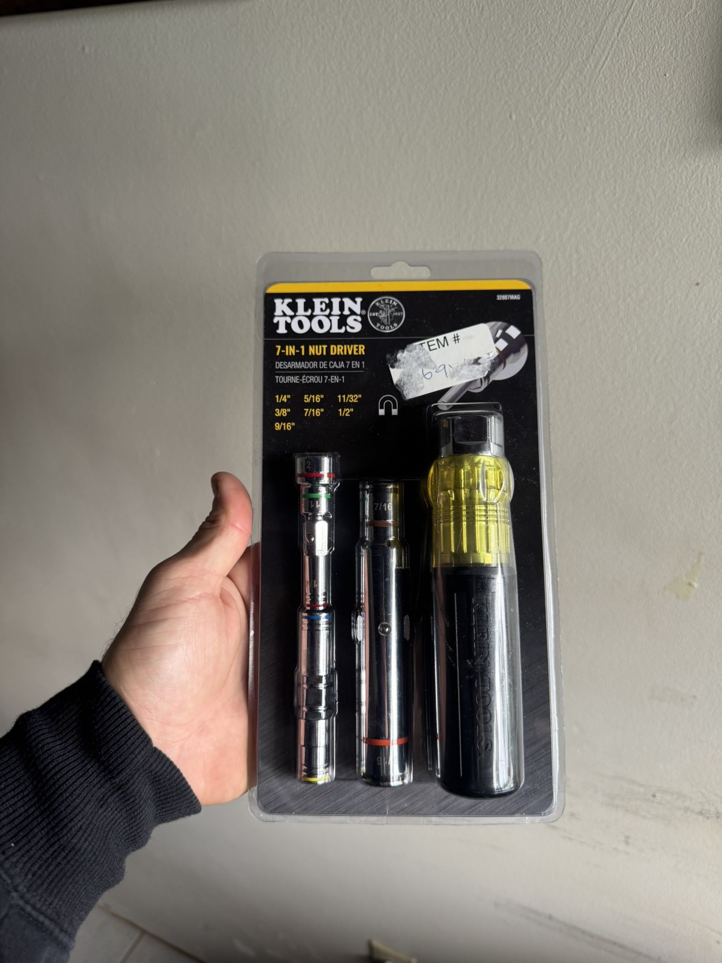 Klein Tools 7-in-1 Impact Flip Socket Set