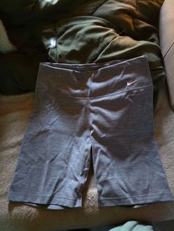 Nike Women's Gray Bike Shorts