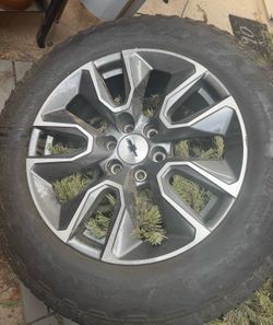 One 20” Chevrolet Wheel
