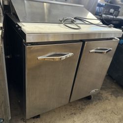 Used Refrigerator Prep Table 
