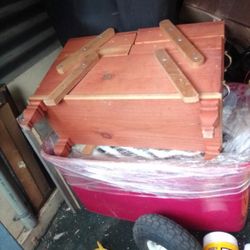 Vintage Sewing Box