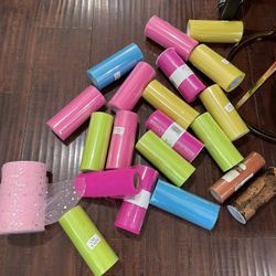 Lot Tulle Different Colors