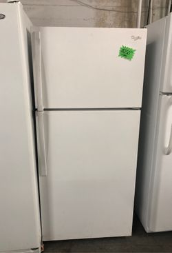 White refrigerator small