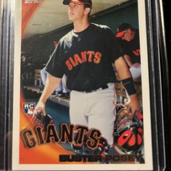 Buster Posey Topps #2 Rookie Card