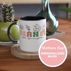 Mother’s Day Personalized mugs!