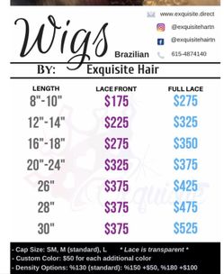 Exquisite Wigs