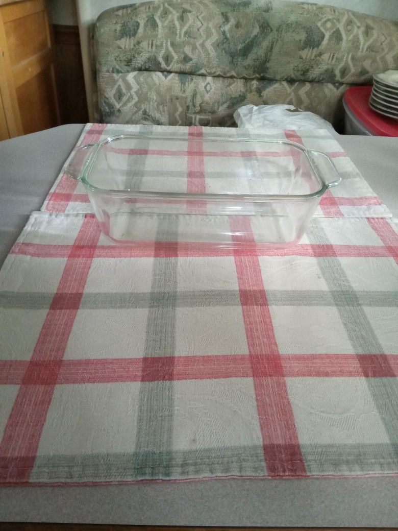 Vintage Pyrex Clear Loaf Pan 1.5 Liter 213-r
