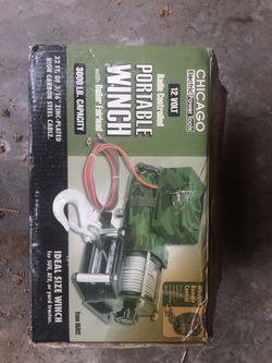 Power winch portable