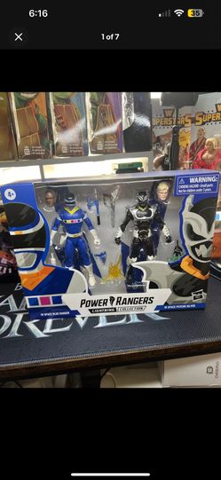 Power Rangers Lightning Collection In Space Blue Ranger Vs. Space Psycho Silver