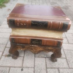 Antique Stone/Clay Book Shelf Design