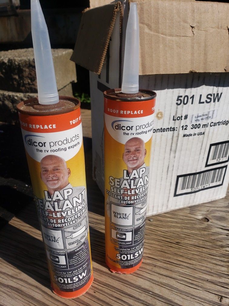 Rv Roof Sealant, Lap Sealant, Self Level