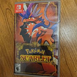 Pokemon Scarlet - Nintendo Switch - no DLC