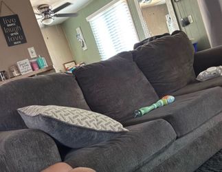 Grey couch