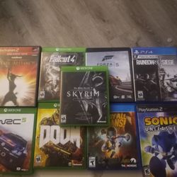9 Games For Sale