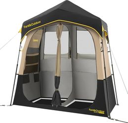 FanttikOutdoor Zeta A2 Pro Shower Tent 2 Rooms