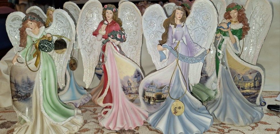 Set of Seven Thomas Kinkade 