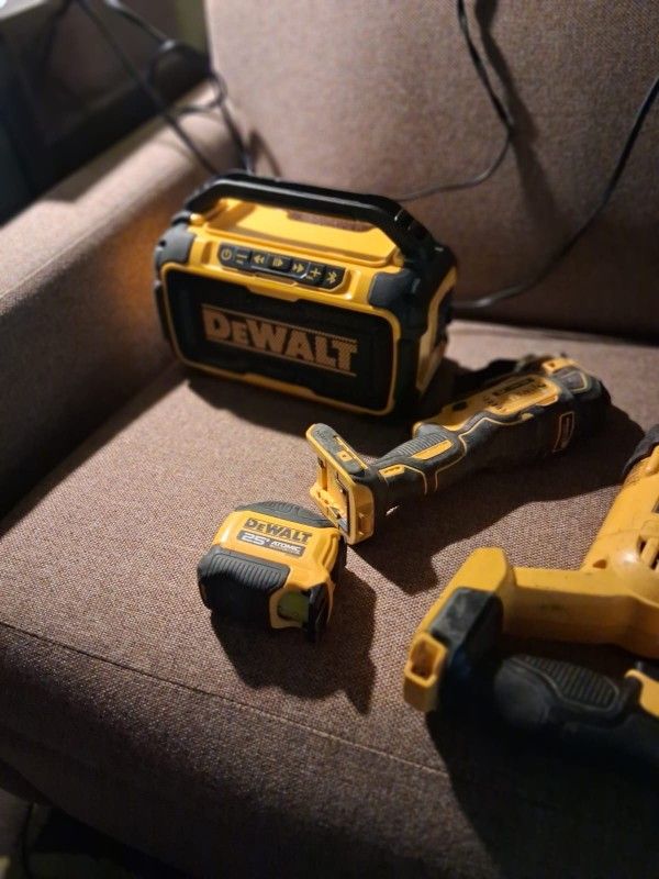 DeWalt power Tools W/Battery & Chargers