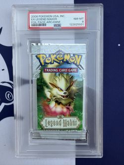 PSA 8 Ex Legend Maker Booster Pack