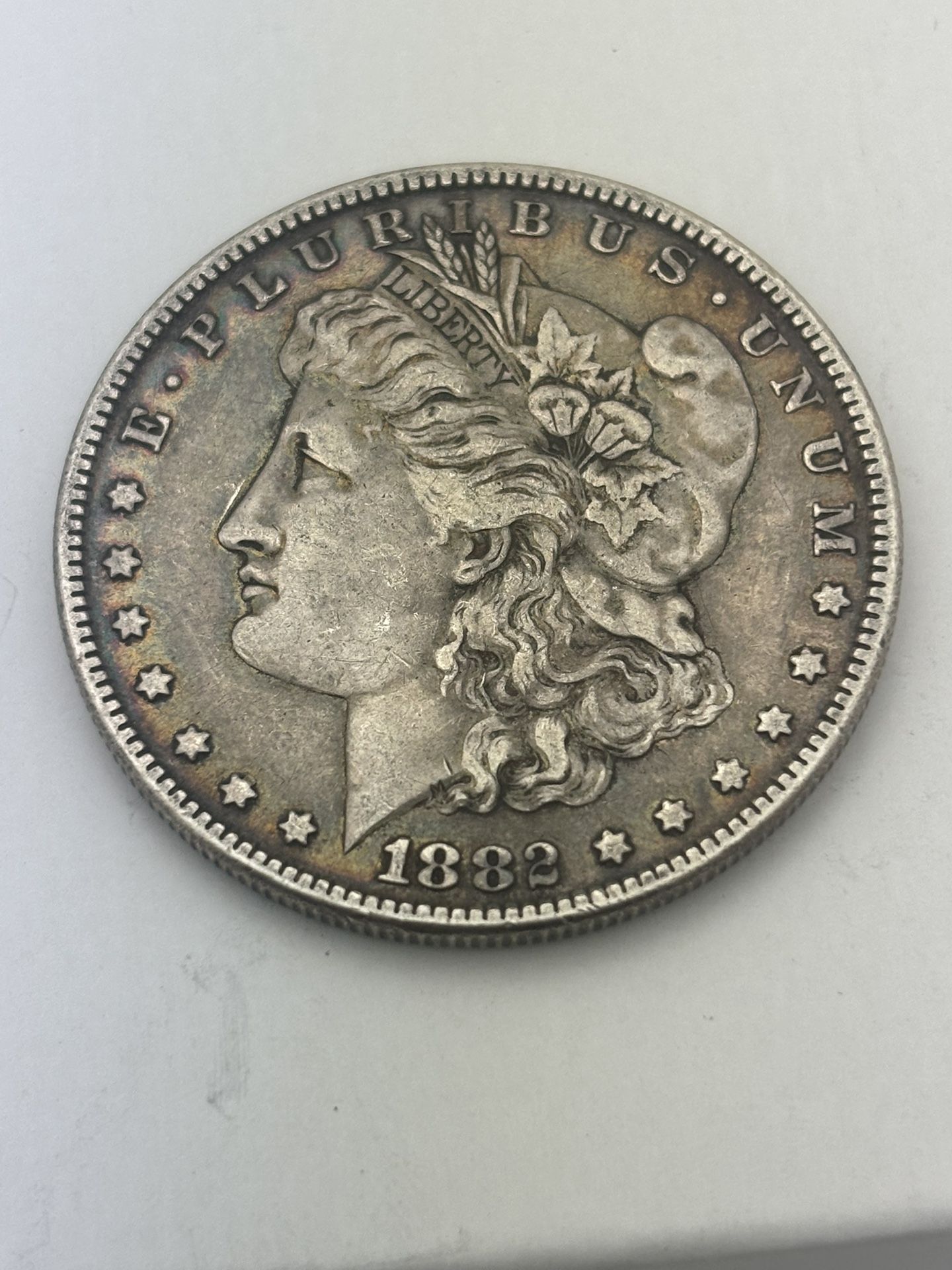 1882 Morgan Silver Dollar  Silver Coin
