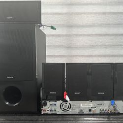 SONY HOME THEATER SYSTEM  1000 WATTS OF POWER