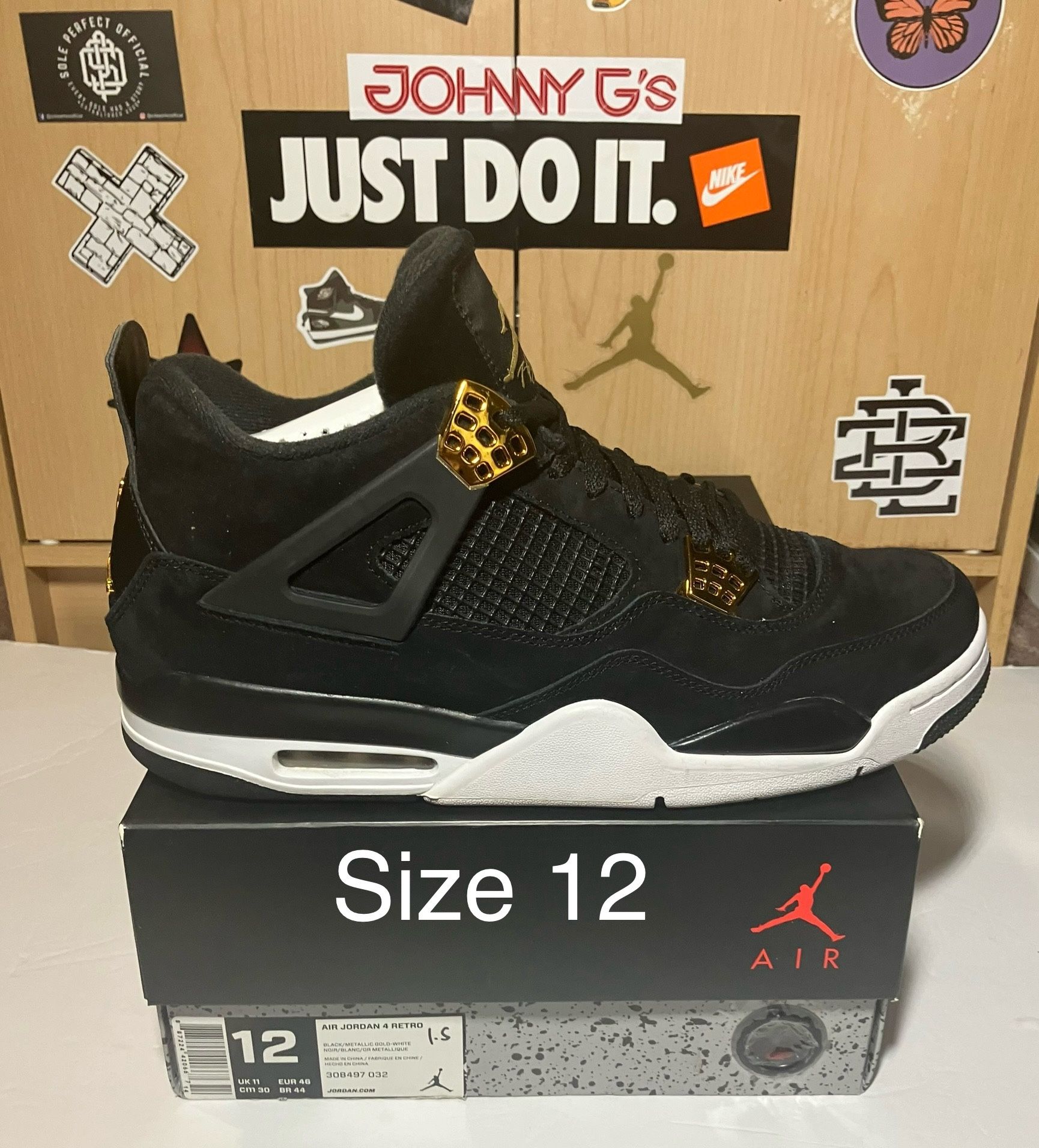 Size 12 - Jordan 4 Royalty
