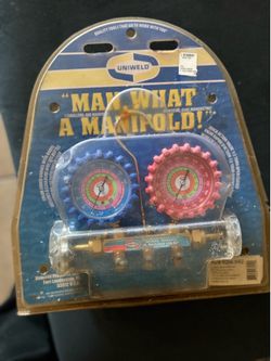Manifold valve gauges