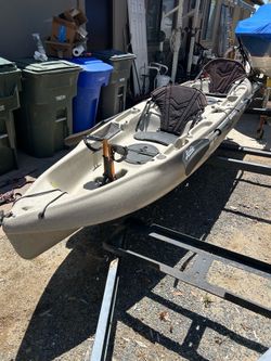 Hobie Mirage Tandem Outfitter/Fish Kayak with Mirage Drive