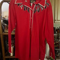Vintage women's western shirt