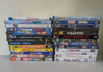 DVDs and Blu-ray Movies