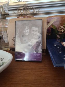 5 4x6 Black Flat Picture Frames