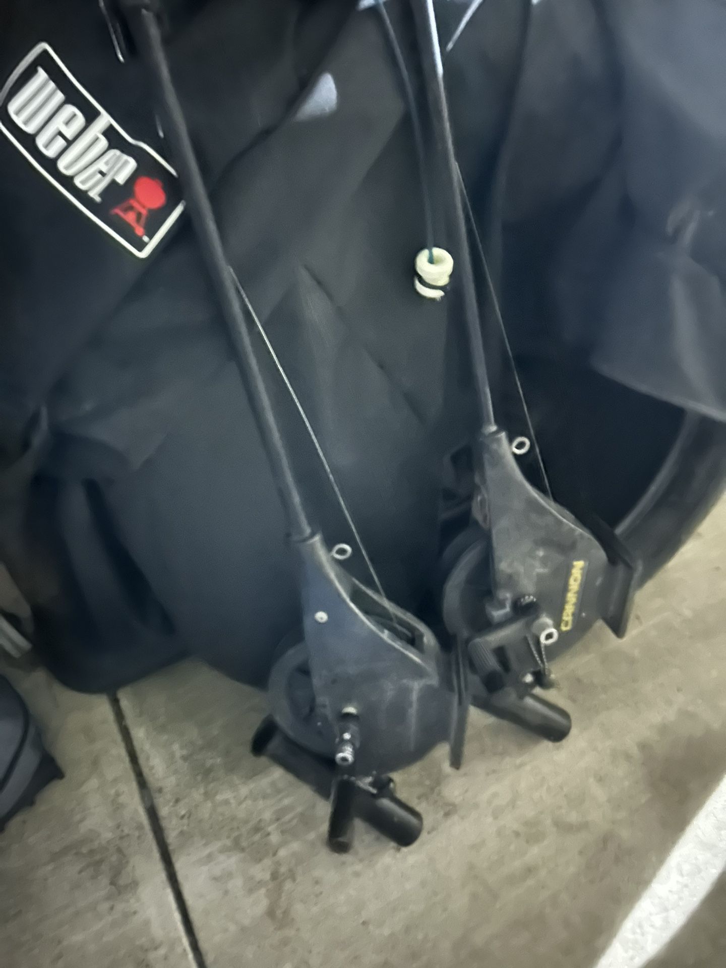 Scotty Down riggers (2)with Brackets