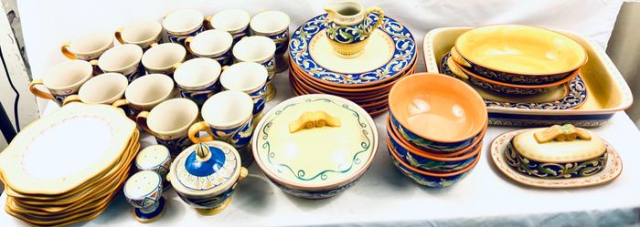 Pfaltzgraff Villa della Luna 56pc. Dinnerware Set -  Retired Set - Microwave and Dishwasher Safe